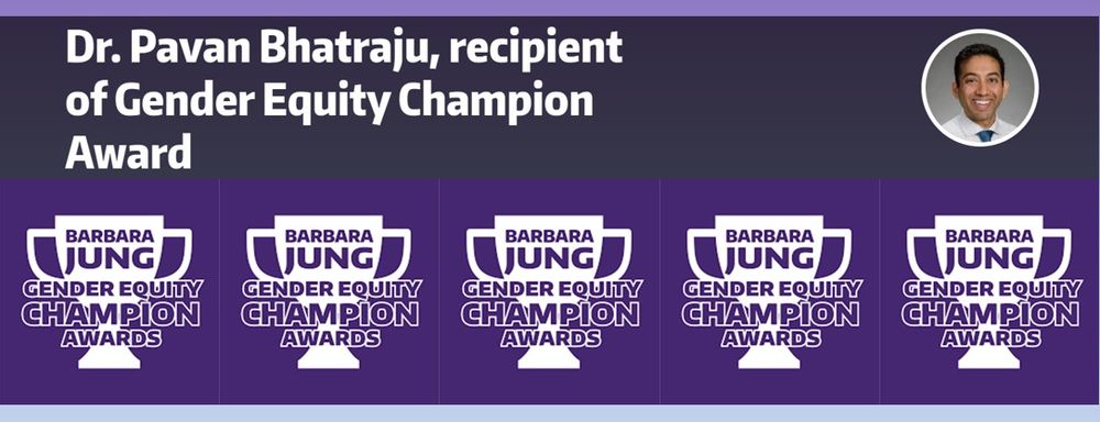 Dr. Pavan Bhatraju headshot and award logo