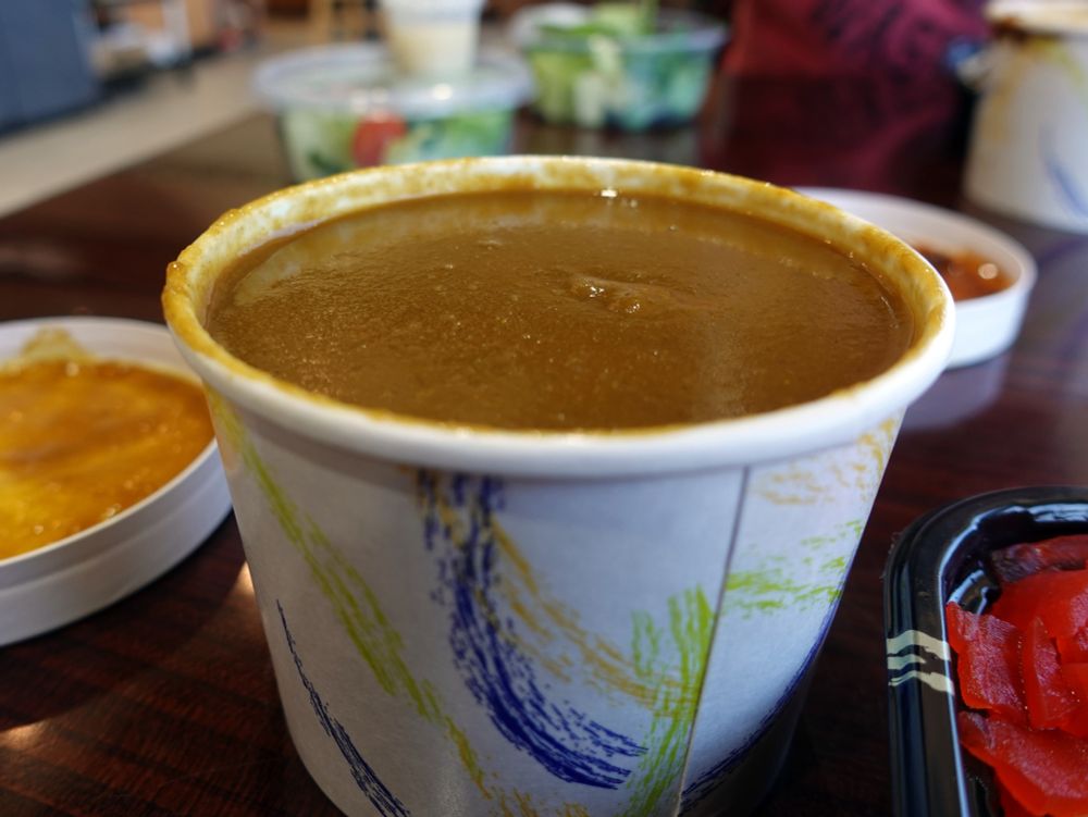 Japanese Curry ready for the Tonkatsu. 