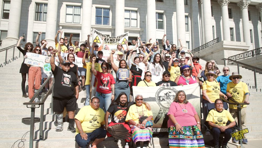 White Mesa Indigenous Community and Supporters Rally Against Uranium Mill - UNICORN RIOT