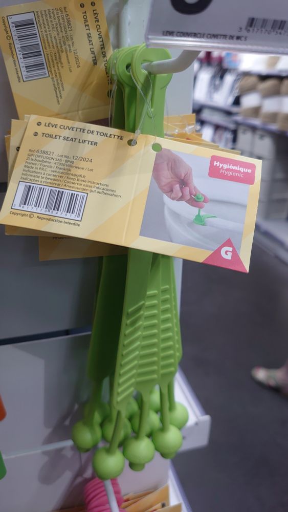 Lève cuvette de toilette 