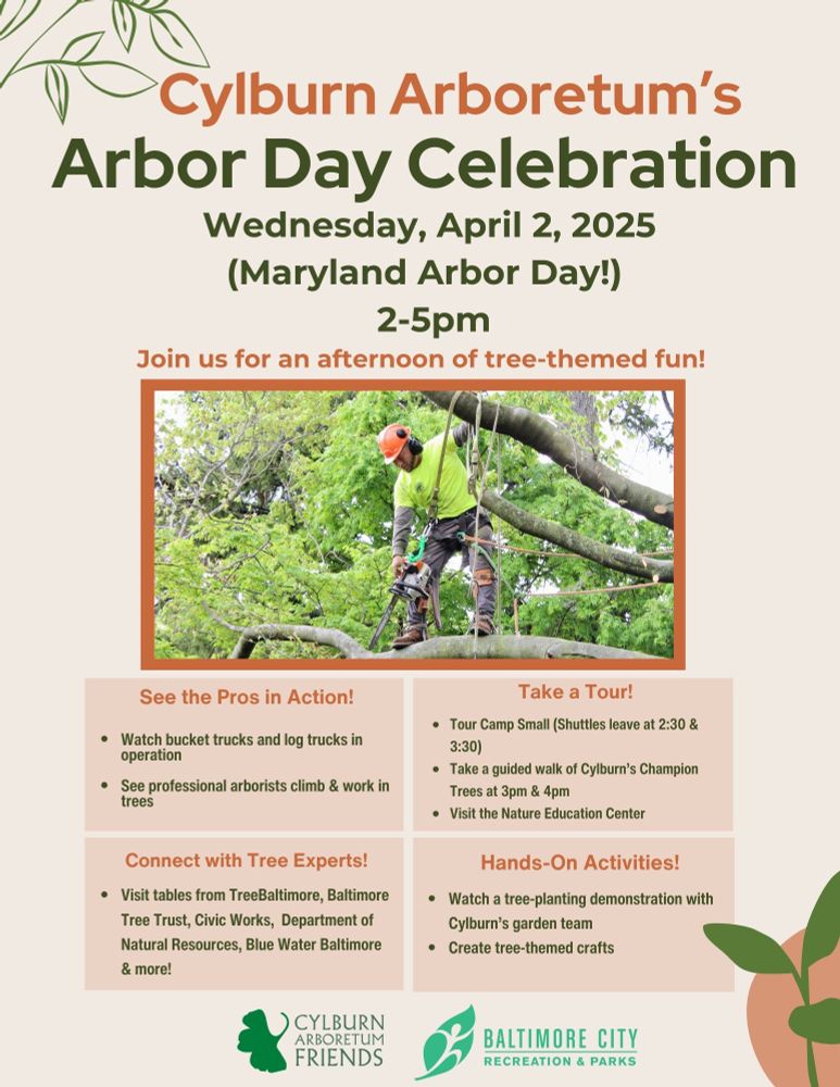 A flyer for the Arbor Day Celebration event.