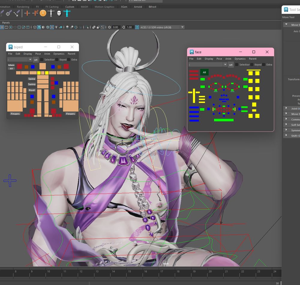 Early heresy Fulgrim looking cunt in the Maya viewport