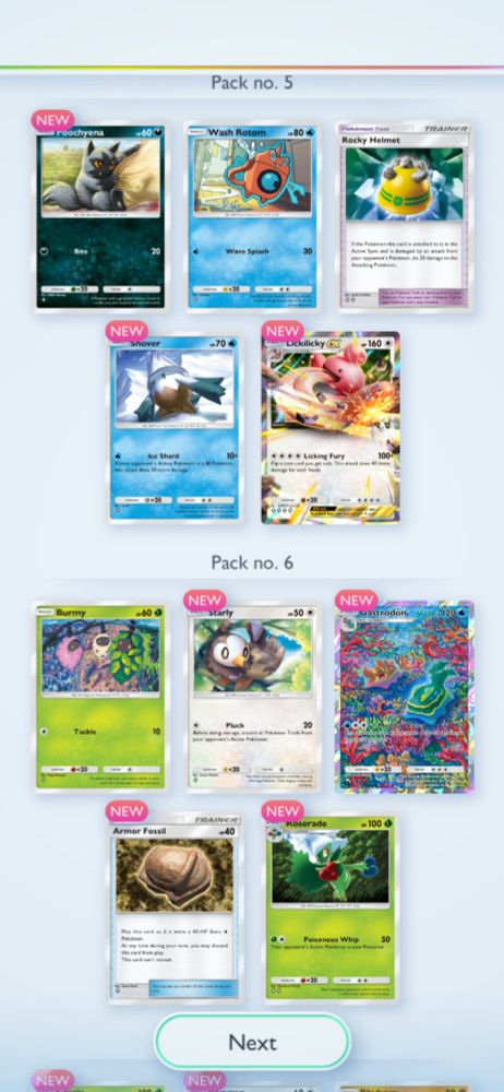 Lickilicky ex Gastrodon pokemon pocket tcg