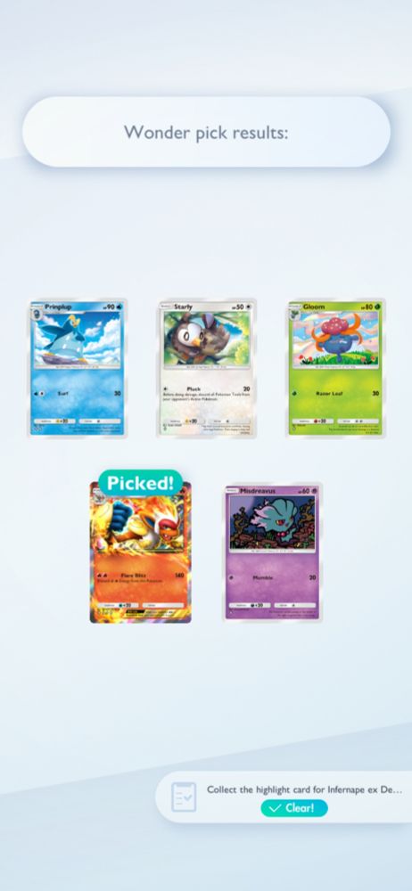 Infernape EX Pokemon Pocket TCG