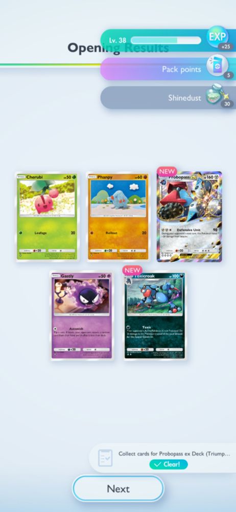 Probopass EX Pokemon Pocket TCG