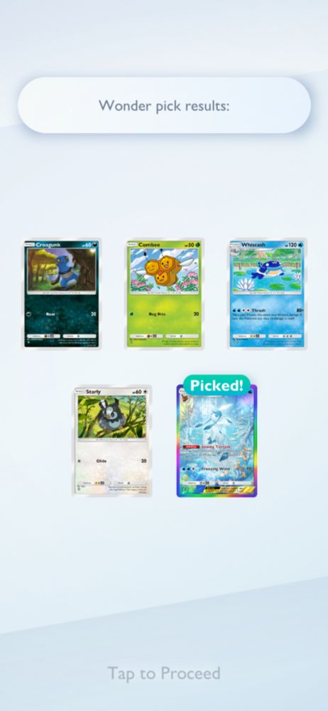 Glaceon EX Pokemon Pocket TCG