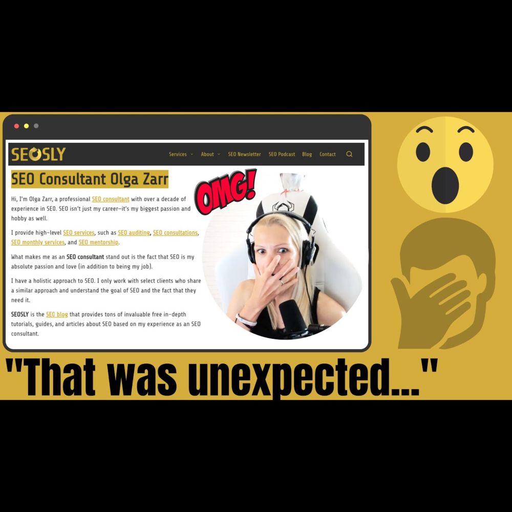 An SEO auditor audits her own website like it was a client's site. Tons of SEO tips & insights!