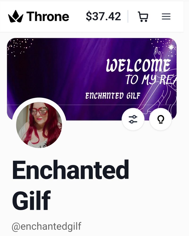 Paypigs Round my Throne account to £100 /£200 https://throne.com/enchantedgilf 