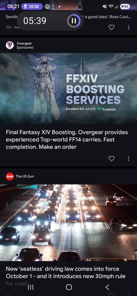 FFXIV job level boosting ad