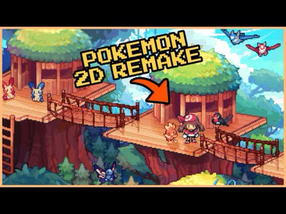 Remaking Pokémon but keeping it 2D | Fortree City