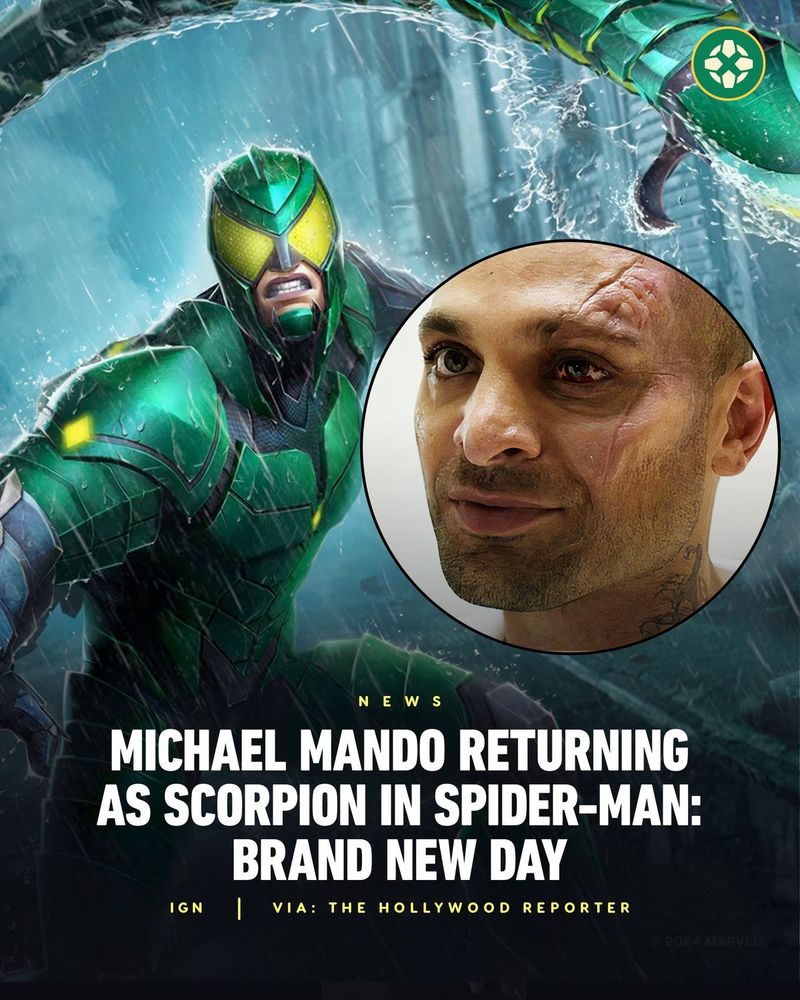 Michael Mando Returning As Scorpion In Spider-Man: Brand New Day | Via: The Hollywood Reporter