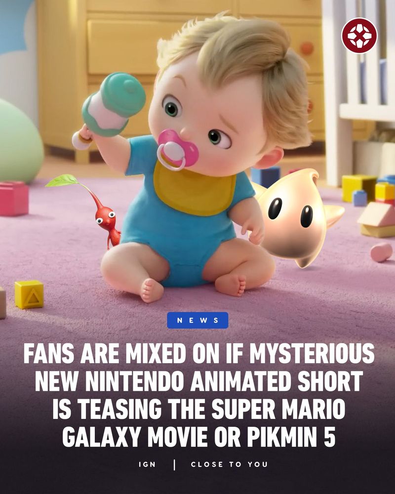 Fans Are Mixed On If Mysterious New Nintendo Animated Short Is Teasing The Super Mario Galaxy Movie Or Pikmin 5