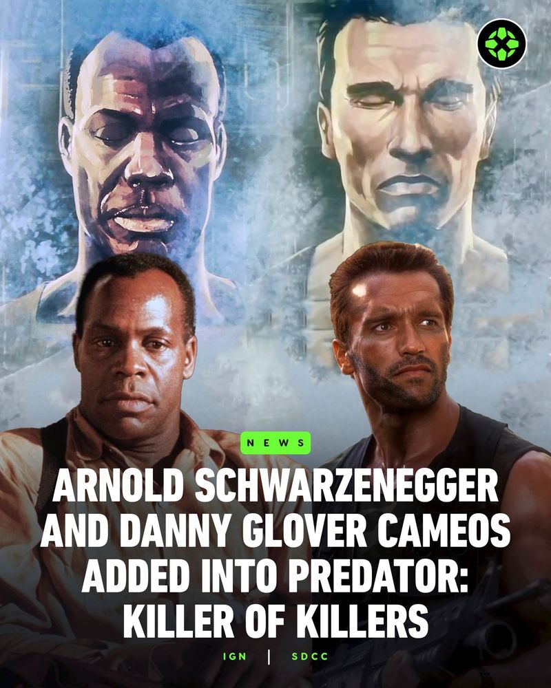 Arnold Schwarzenegger and Danny Glover Cameos Added into Predator: Killer of Killers