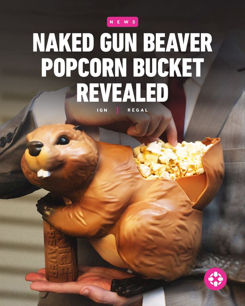 Naked Gun Beaver Popcorn Bucket Revealed