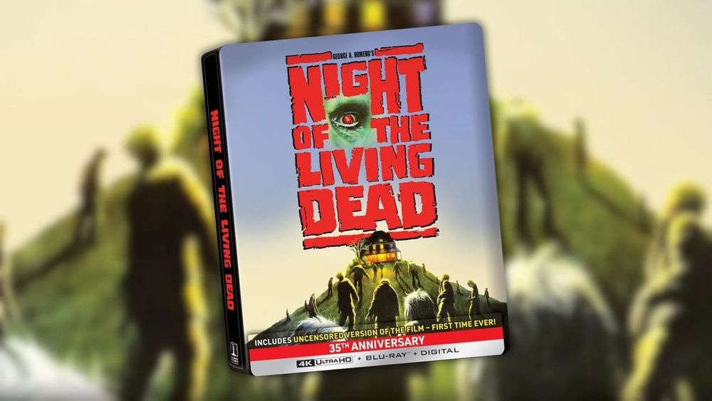 The 1990 Remake of Night of the Living Dead Is Getting a 4K Steelbook