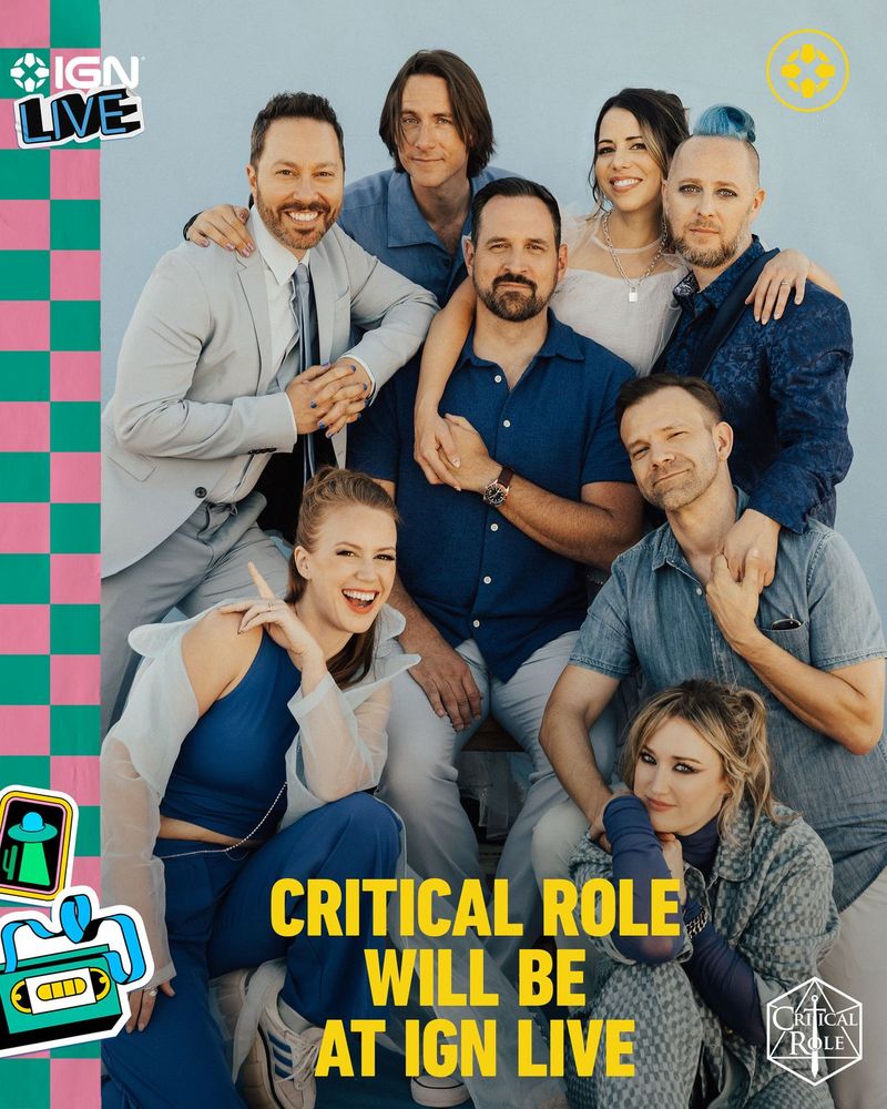 IGN Live Exclusive Partner - Critical Role Will Be At IGN Live