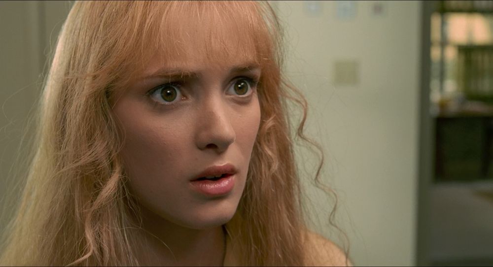 Kim (Winona Ryder) from Edward Scissorhands realises that it is the consequences of her own actions