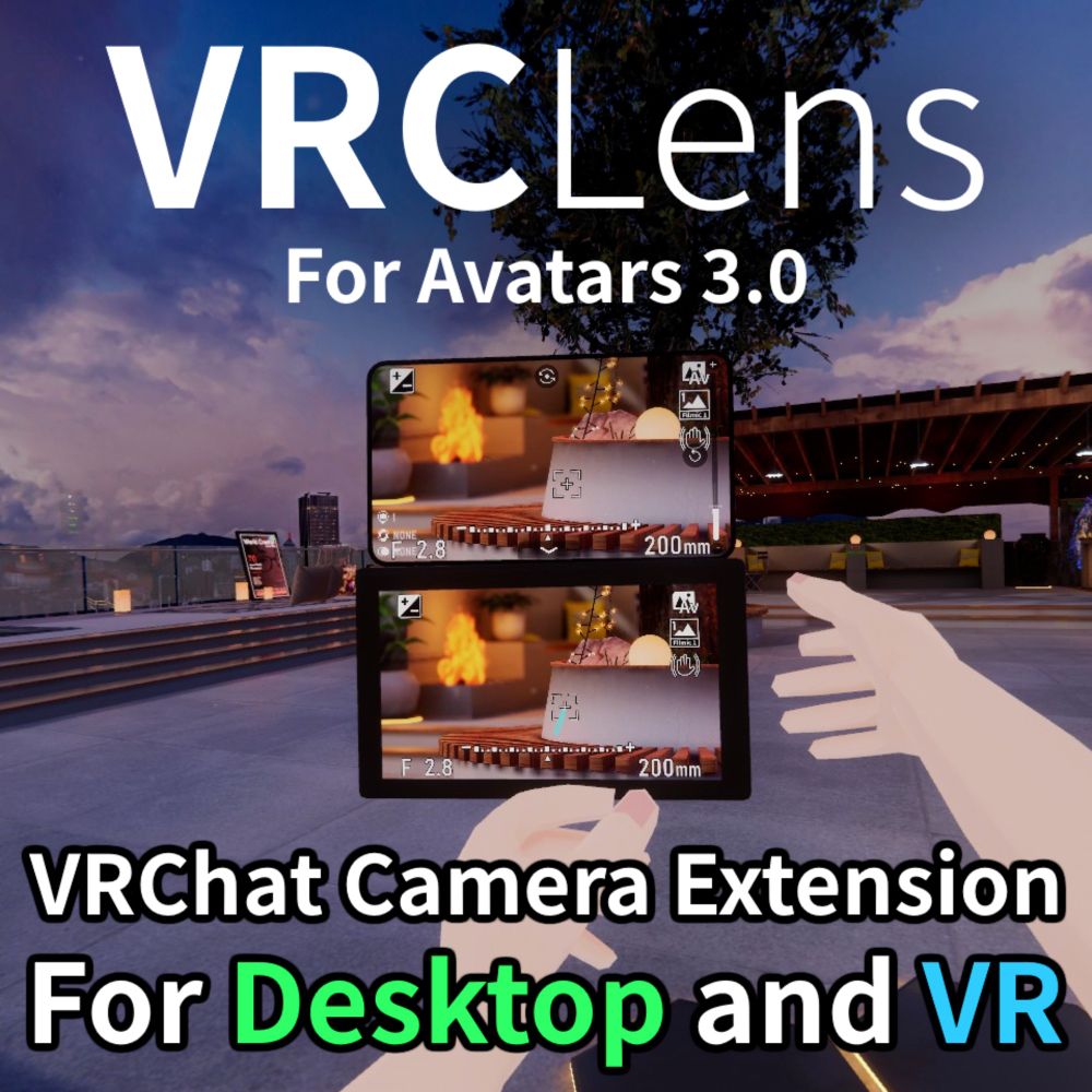 VRCLens: VRChat Camera Extension for Desktop and VR