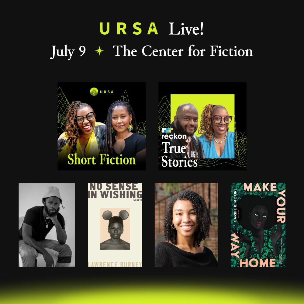Ursa Live, July 9, The Center for Fiction