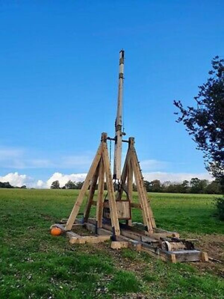 Trebuchet - Fully working siege engine! 8.5m tall Tods Workshop  | eBay