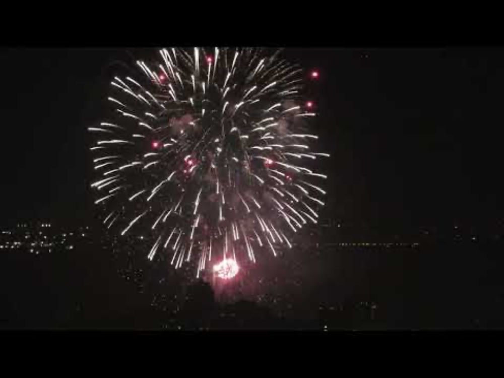San Francisco fireworks for Independence Day