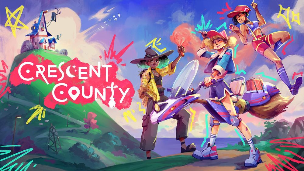 Key art for the game Crescent County