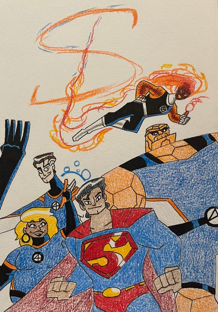 Superman and the F4 