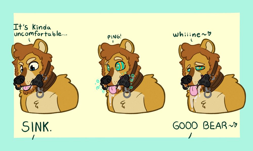 Hypno gag sequence with bear 