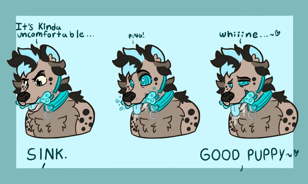 Hypno gag sequence with hyena 