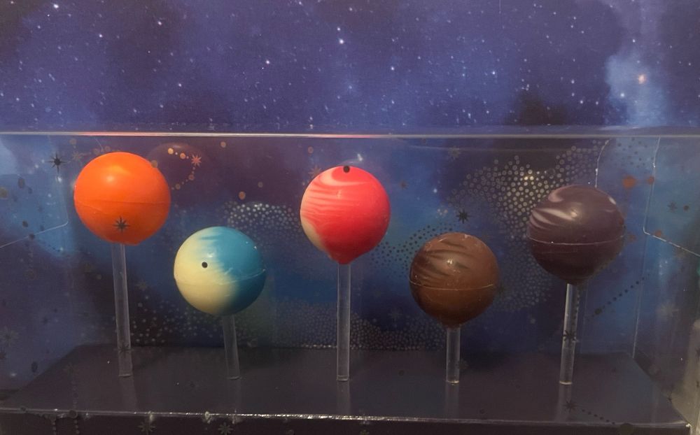 太陽系の惑星チョコレート