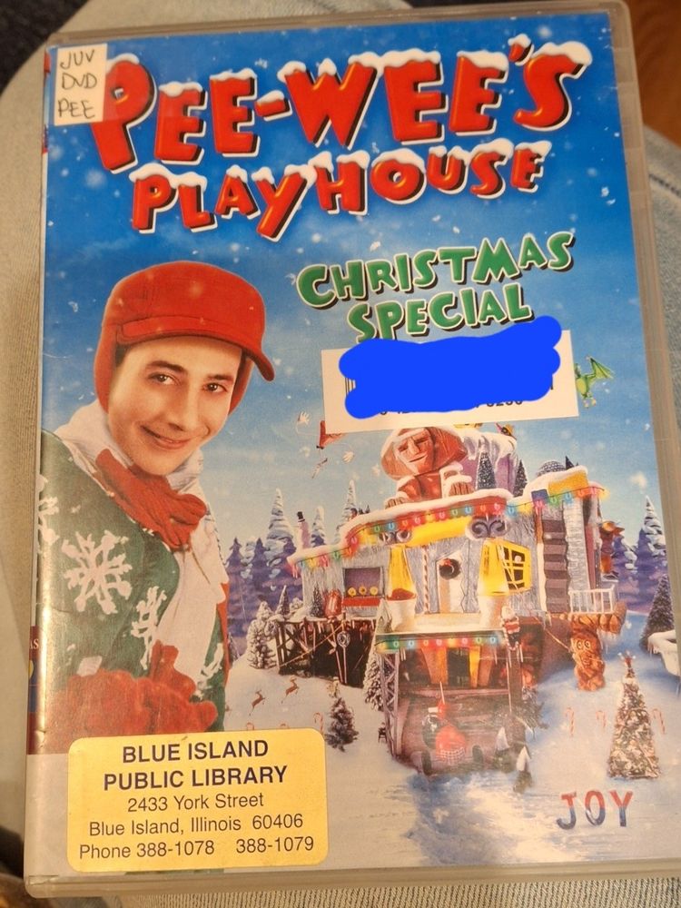 DVD of Pee-Wee's Playhouse Christmas Special