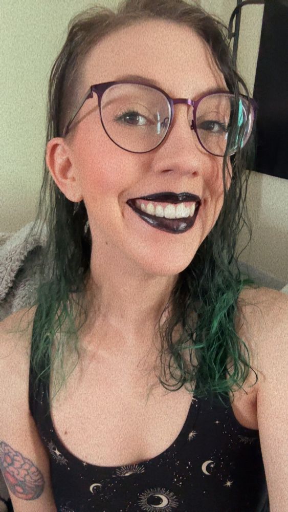 Selfie with gothy make ups! 