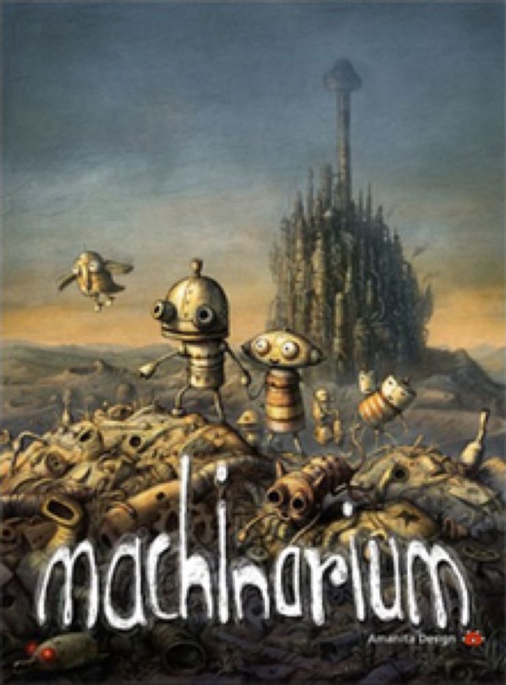 Poster for the game “Machinarium,” developed by Amanita Design and released in 2009.