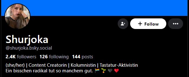 Shurjoka, linke radikale Aktivistin.