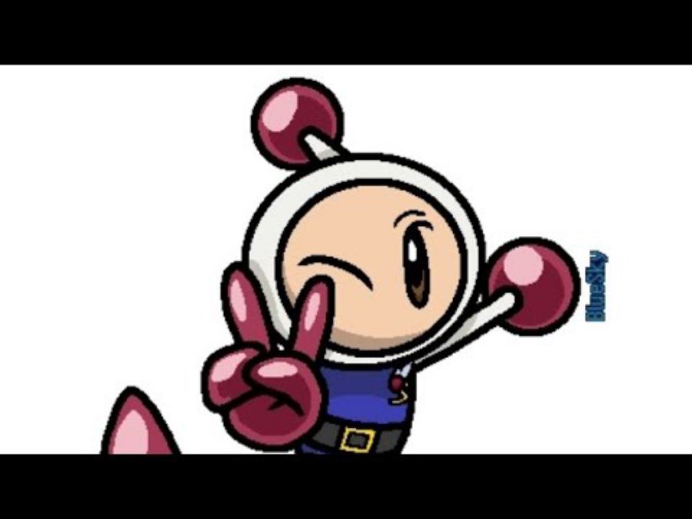 Speedpaints for Bomberman art-collab 🖍