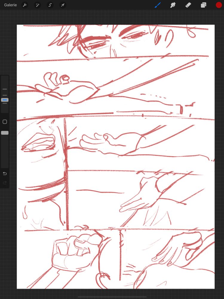 with only the back of his fingers and his knuckes viktor begin to trace a path on his  warm body
he follows his own gestures with intense eyes
his hand turning lightly, caressing jayce in new ways as it goes down
muscles tenses on it's track and soon it reaches his lower abdomen 
bracing himself, jayce gulps and lets out his air and tighten his fist still next to his head
viktor fingers starts to slowly graze against his erection