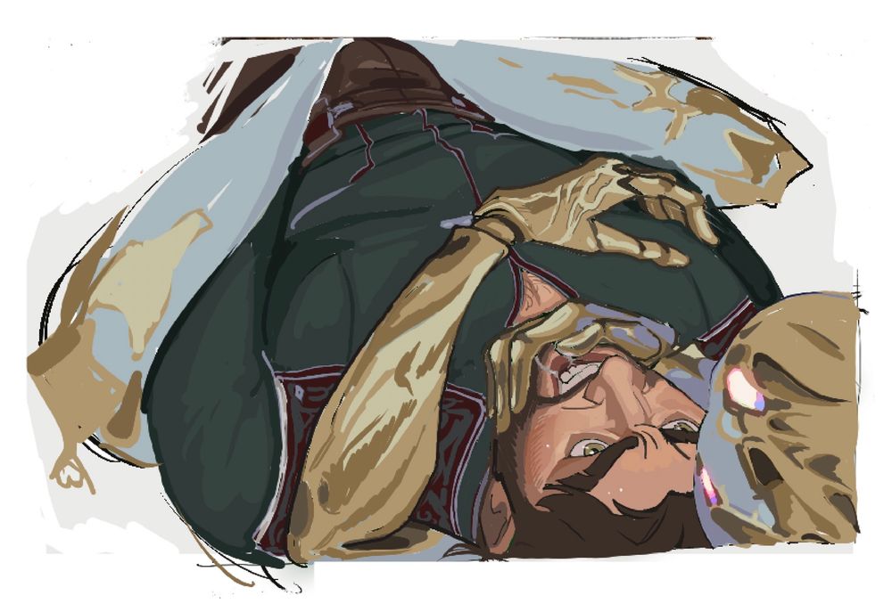 puppet viktor caging enraged jayce and coping a feel