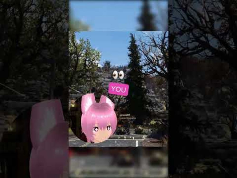 Its raining radtoads on fasnacht day in fallout 76 🐸