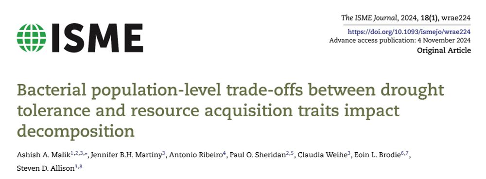 A screenshot of paper in ISME journal 