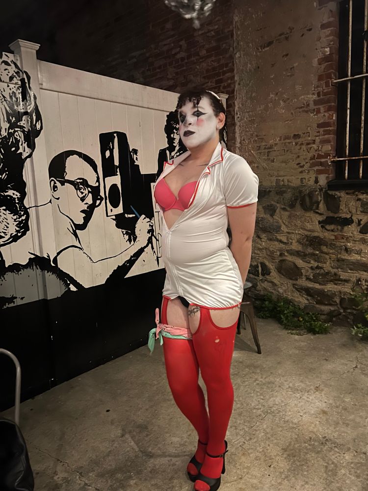 A sexy fucking clown nurse. 