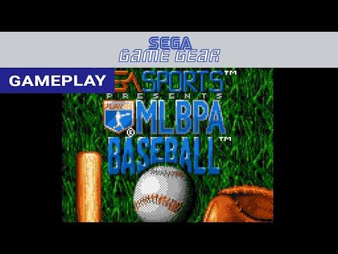 MLBPA Baseball (Game Gear) - Gameplay Clip [HD] | RetroGameUp