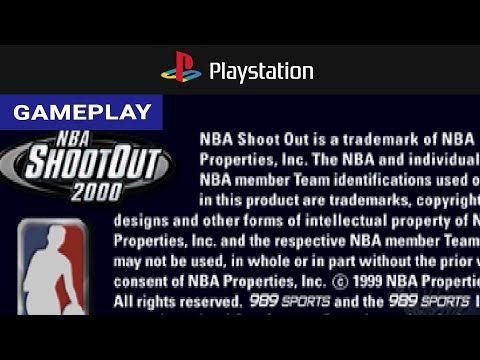 NBA ShootOut 2000 (Playstation) - Gameplay Clip [HD] | RetroGameUp