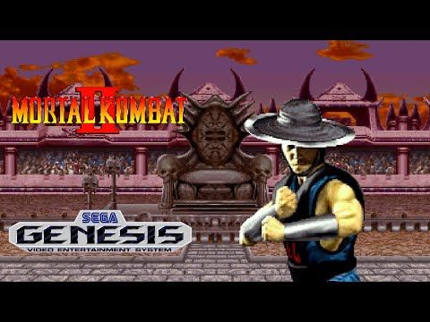 Mortal Kombat II (Sega Genesis) - Kung Lao Playthrough [HD] | RetroGameUp