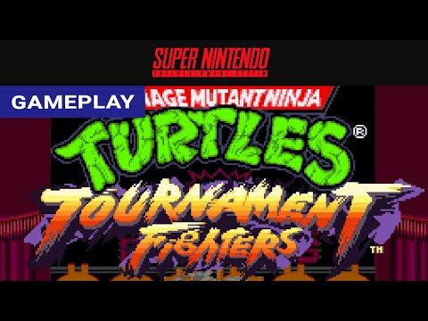 Teenage Mutant Ninja Turtles: Tournament Fighters (Super NES) - Gameplay Clip [HD] | RetroGameUp