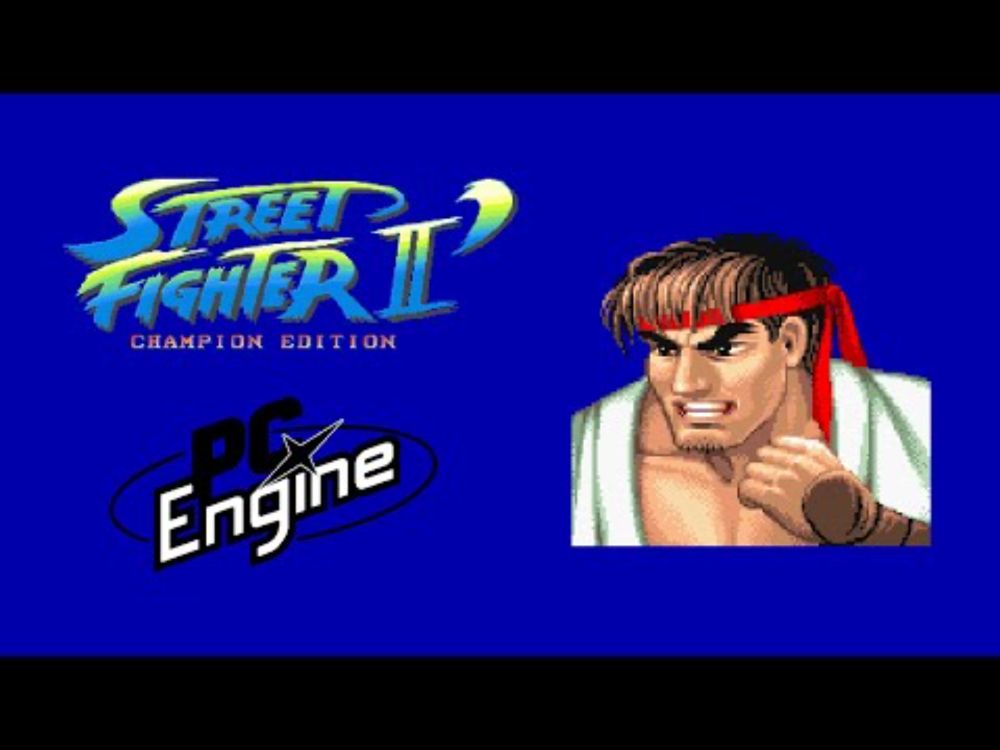 Street Fighter II': Champion Edition (PC Engine) - Ryu Playthrough [HD] | RetroGameUp