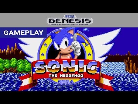 Sonic the Hedgehog (Sega Genesis) - Gameplay Clip [HD] | RetroGameUp