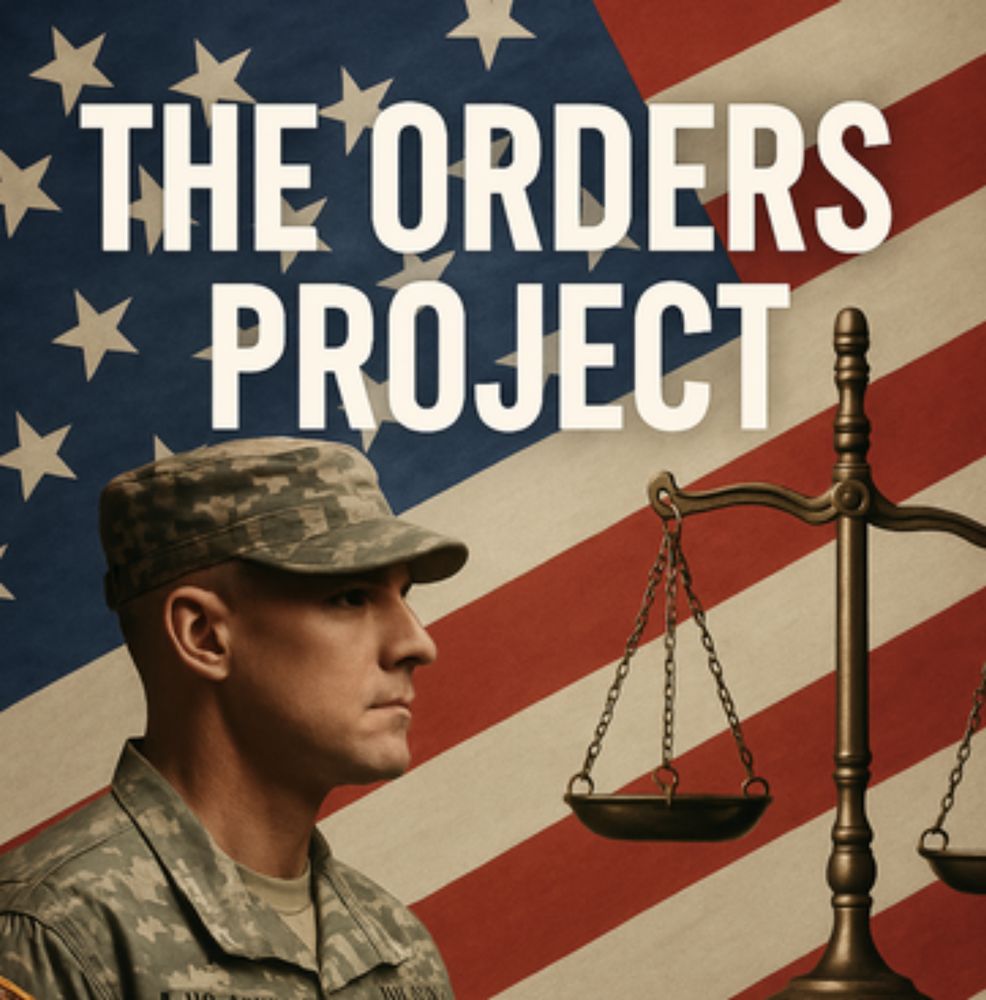 The Orders Project is a non-partisan program created by the National Institute for Military Justice to assist military personnel in understanding their options when faced with orders they believe may....
