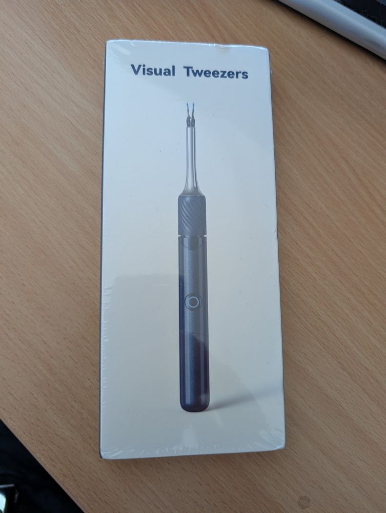 A box with "Visual Tweezers"
