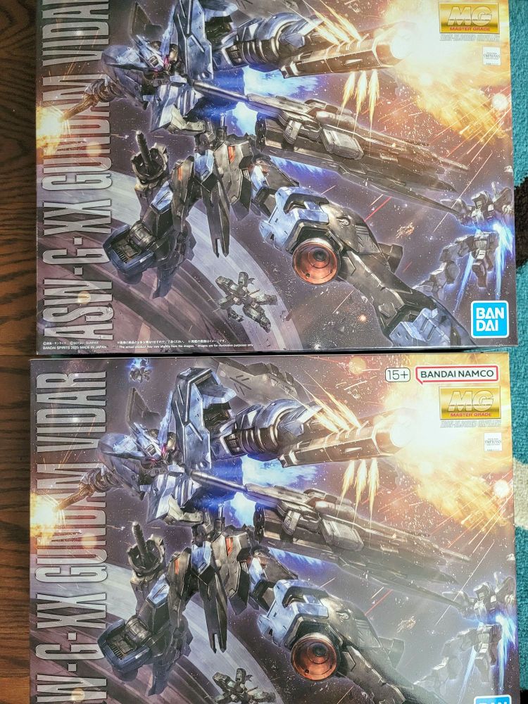 MG Vidar model kit (x2) Box