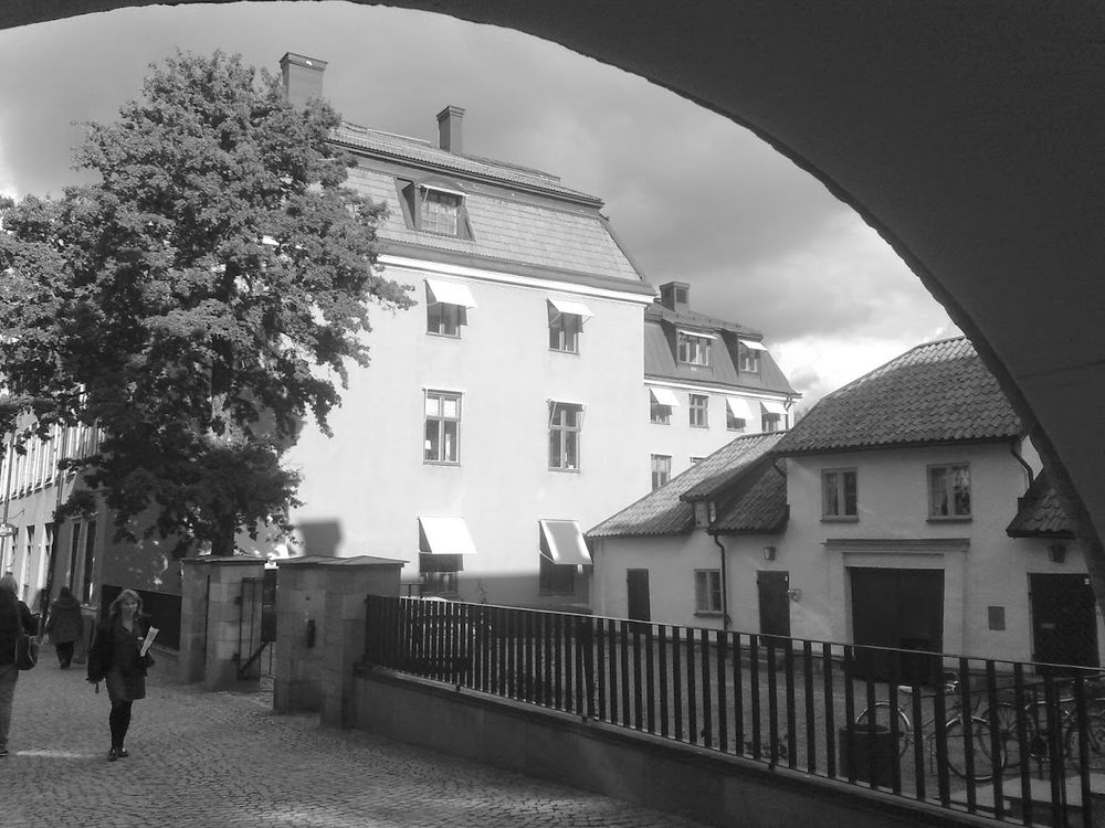 Uppsala, Sweden, street scenes. 